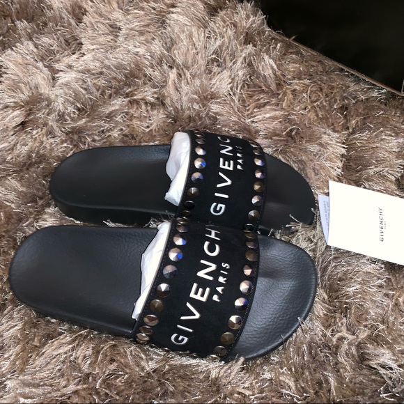 givenchy studded slides